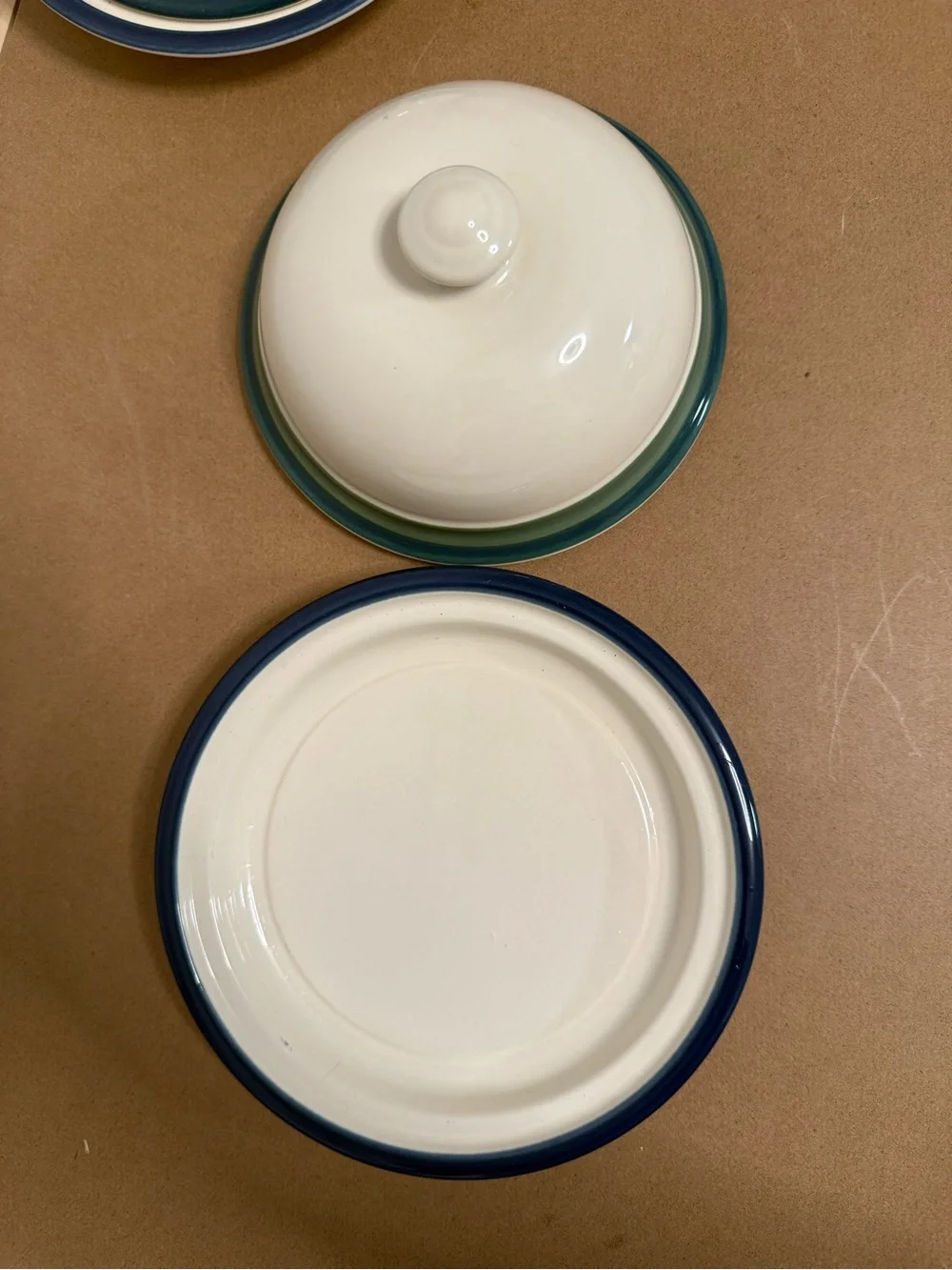 Pfaltzgraff Ocean Breeze Butter Domes - Set of 2